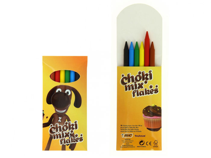 Fabrication de crayons de couleur BIC 3